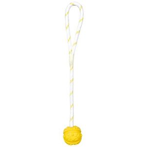 Trixie Plovoucí vrhací míč na šňůře malý 4,5cm/35cm