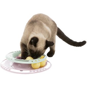 Trixie JUNIOR hračka kruh s míčky pro koťata 24 cm