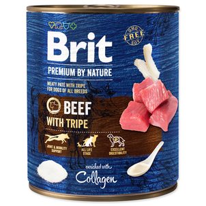 Brit Premium by Nature Hovězí s dršťkami 800 g