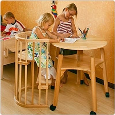 tobi® Kindermöbel babybay® babytwist mobilní přebalovací/herní stůl
