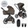 EASYWALKER SET KOČÁREK 2V1 ZOEY GO CHESTNUT BROWN XL S PŘÍSLUŠENSTVÍM - KOMBINACE S PŘÍSLUŠENSTVÍM - KOČÁRKY A PŘÍSLUŠENSTVÍ