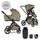 EASYWALKER SET KOČÁREK 2V1 ZOEY GO CHESTNUT BROWN XL S PŘÍSLUŠENSTVÍM - DVOJKOMBINACE - KOČÁRKY A PŘÍSLUŠENSTVÍ