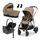 CYBEX E-GAZELLE S 2024 + GAZELLE S COT + CLOUD T I-SIZE + BASE T + ADAPTÉRY - TROJKOMBINACE - KOČÁRKY A PŘÍSLUŠENSTVÍ