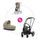 CYBEX PRIAM 4.0 SET PODVOZEK MATT BLACK + SPORTOVNÍ SEZENÍ + KORBA 2025 - DVOJKOMBINACE - KOČÁRKY A PŘÍSLUŠENSTVÍ
