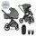 EASYWALKER SET KOČÁREK 2V1 ZOEY GO CHESTNUT BROWN XL S PŘÍSLUŠENSTVÍM - KOMBINACE S PŘÍSLUŠENSTVÍM - KOČÁRKY A PŘÍSLUŠENSTVÍ