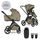 EASYWALKER SET KOČÁREK 2V1 ZOEY GO CHESTNUT BROWN XL S PŘÍSLUŠENSTVÍM - KOMBINACE S PŘÍSLUŠENSTVÍM - KOČÁRKY A PŘÍSLUŠENSTVÍ