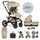 EASYWALKER SET JIMMEY XXL AIR + RWS - DVOJKOMBINACE - KOČÁRKY A PŘÍSLUŠENSTVÍ