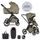EASYWALKER SET KOČÁREK 2V1 ZOEY GO CHESTNUT BROWN XXL LIMITED S PŘÍSLUŠENSTVÍM - DVOJKOMBINACE - KOČÁRKY A PŘÍSLUŠENSTVÍ