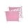 T-Tomi Skládaný mantinel 150 cm - white / pink clouds