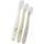 BO JUNGLE MĚKKÉ JÍDELNÍ LŽIČKY SOFT WHITE/GREY/BLUE (3KS) - LŽIČKY A PŘÍBORY - KRMENÍ
