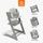 STOKKE® TRIPP TRAPP® + BABY SET + POLŠTÁŘEK ZVÝHODNĚNÁ SADA - JÍDELNÍ ŽIDLIČKY DŘEVĚNÉ - KRMENÍ