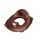 Rotho® Top "Toilet seat" - WC sedátko - Hot chocolate - Čokoládová