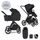 EASYWALKER SET KOČÁREK 2V1 ZOEY GO CHESTNUT BROWN XL S PŘÍSLUŠENSTVÍM - DVOJKOMBINACE - KOČÁRKY A PŘÍSLUŠENSTVÍ