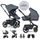 EASYWALKER SET XL KOČÁREK KOMBINOVANÝ HARVEY NXT S PŘÍSLUŠENSTVÍM - DVOJKOMBINACE - KOČÁRKY A PŘÍSLUŠENSTVÍ