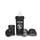 Twistshake Kojenecká láhev Anti-Colic 260ml (dudl.M) - černá