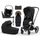 CYBEX PRIAM 4.0 2023 SADA ALL-IN 7V1 CHROME BLACK PODVOZEK + POTAH SEZENÍ + KORBA LUX + CLOUD T PLUS + BASE T + ZIMNÍ SET COTTONMOOSE - KOČÍKY KOMBINÁCIE - KOČÍKY A PRÍSLUŠENSTVO