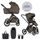 EASYWALKER SET KOČÁREK 2V1 ZOEY GO CHESTNUT BROWN XXL LIMITED S PŘÍSLUŠENSTVÍM - KOMBINACE S PŘÍSLUŠENSTVÍM - KOČÁRKY A PŘÍSLUŠENSTVÍ
