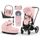 CYBEX PRIAM 4.0 2023 SADA ALL-IN 7V1 ROSE GOLD PODVOZEK + POTAH SEZENÍ + KORBA LUX + CLOUD T PLUS + BASE T + ZIMNÍ SET COTTONMOOSE - KOČÍKY KOMBINÁCIE - KOČÍKY A PRÍSLUŠENSTVO