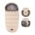 PETITE&MARS SET ZIMNÍ FUSAK COMFY 4V1 + RUKAVICE NA KOČÁREK FURRY ELEGANT CARAMEL - FUSAKY DO KOČÁRKU - KOČÁRKY A PŘÍSLUŠENSTVÍ