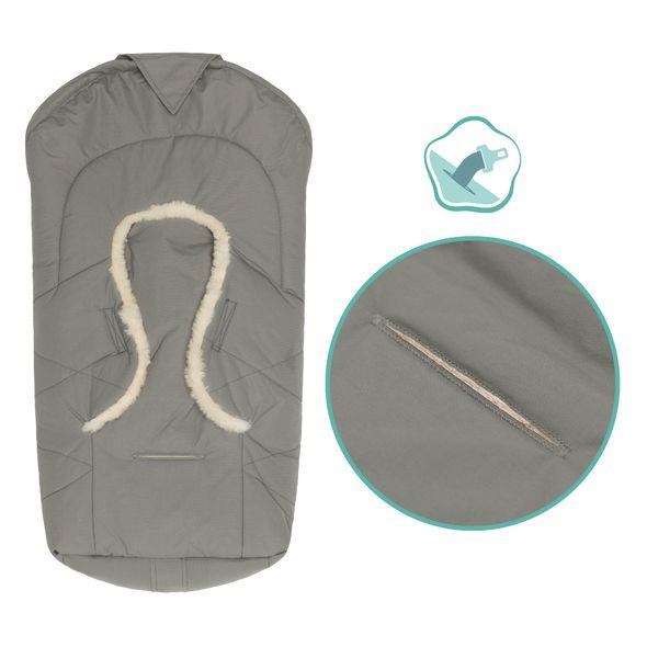 FILLIKID FUSAK ZIMNÍ VEGAN STYLE GREY - FUSAKY DO KOČÁRKU - KOČÁRKY A PŘÍSLUŠENSTVÍ