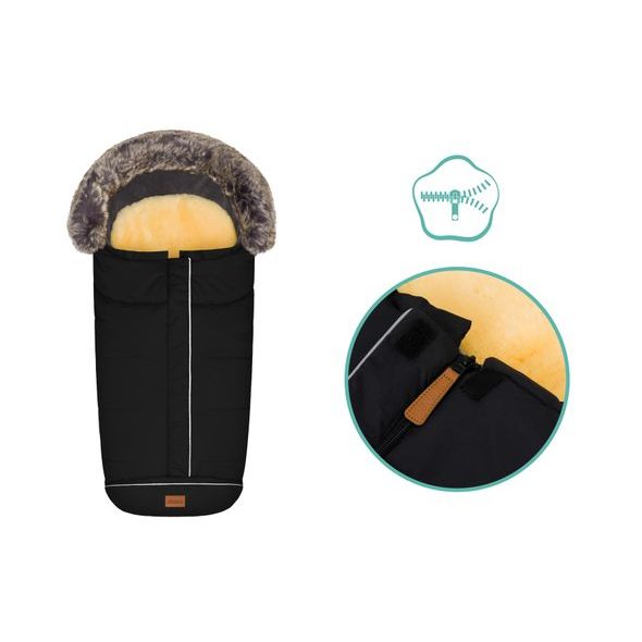 FILLIKID FUSAK ZIMNÍ MAVENSI BLACK - FUSAKY DO KOČÁRKU - KOČÁRKY A PŘÍSLUŠENSTVÍ