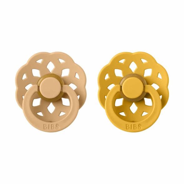 BIBS BOHEME DUDLÍKY Z PŘÍRODNÍHO KAUČUKU 2KS VEL.2 - ŠIDÍTKA A DOPLŇKY - KRMENÍ