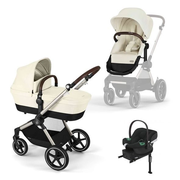 CYBEX EOS LUX + ATON B2 I-SIZE + BASE ONE 2025 - TROJKOMBINACE - KOČÁRKY A PŘÍSLUŠENSTVÍ