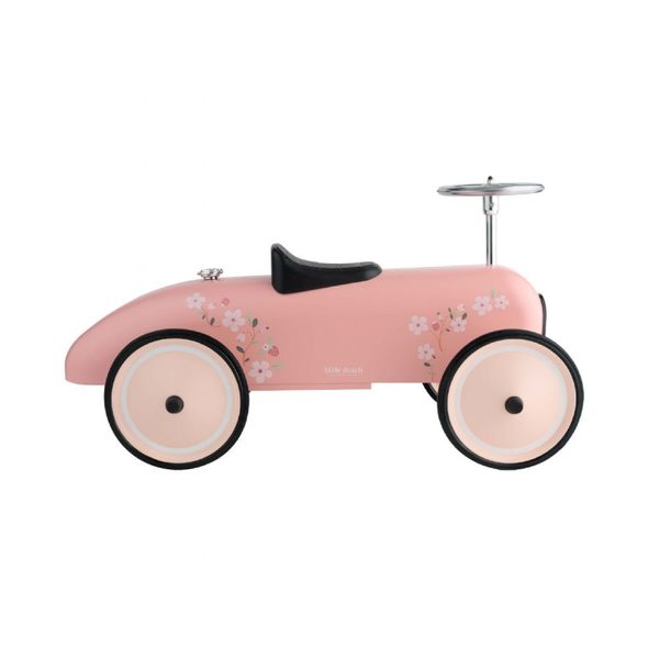 LITTLE DUTCH ODRÁŽEDLO RETRO AUTO PINK - DĚTSKÁ ODRÁŽEDLA - PRO DĚTI