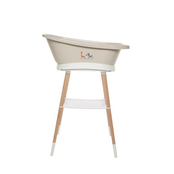 BEBE JOU SADA VANIČKY SENSE STEPPE A STOJANU SENSE WHITE - VANIČKY PLASTOVÉ - KOUPÁNÍ A ZDRAVÍ