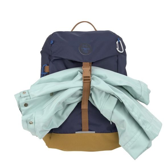 LÄSSIG KIDS BIG BACKPACK OUTDOOR LITTLE GANG NAVY - BATOHY A TAŠKY - PRO DĚTI