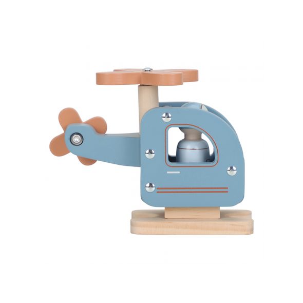 LITTLE DUTCH HELIKOPTÉRA DŘEVĚNÁ - LITTLE DUTCH - PRO DĚTI