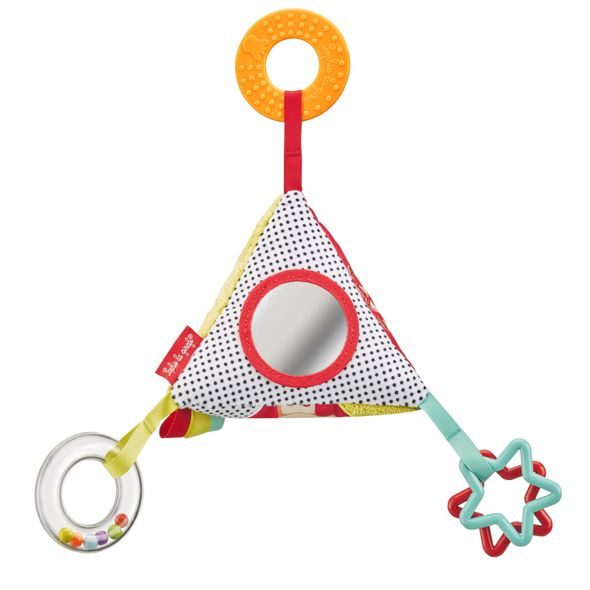 VULLI ZÁVĚSNÁ PYRAMIDA ŽIRAFA SOPHIE - HRAČKY K ZAVĚŠENÍ - PRO DĚTI