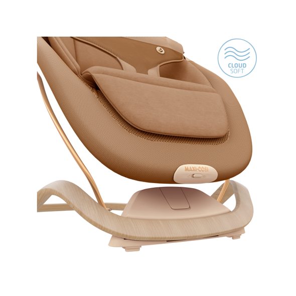 MAXI-COSI DOVE PRO LEHÁTKO ELEGANCE BRONZE - LEHÁTKA A HOUPADLA - SPINKÁNÍ