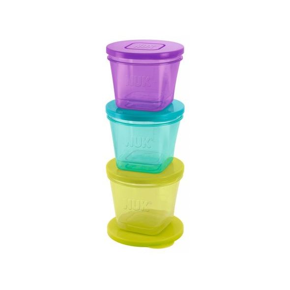 NUK DÓZIČKY NA DĚTSKÉ POCHOUTKY - USKLADNĚNÍ JÍDLA - KRMENÍ