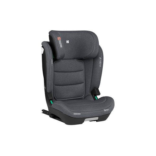 KIKKABOO AUTOSEDAČKA 100-150 CM I-SCOUT I-SIZE DARK GREY - AUTOSEDAČKY 15-36KG - AUTOSEDAČKY A PŘÍSLUŠENSTVÍ