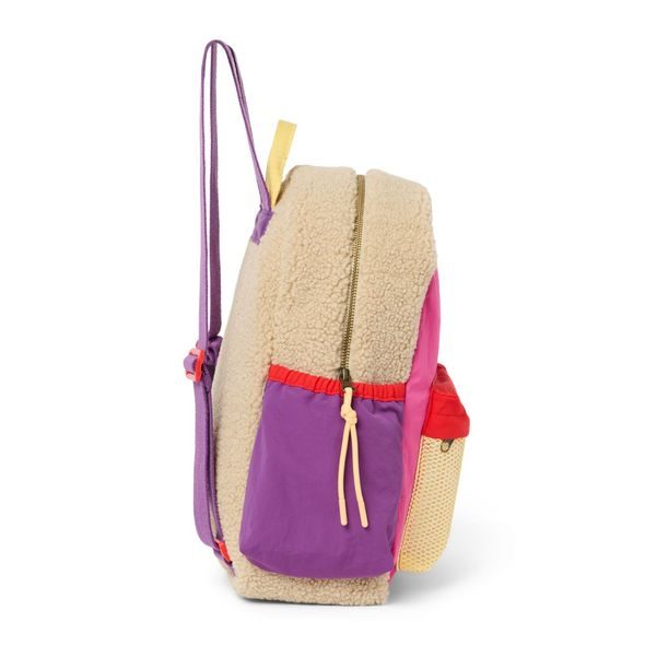 STUDIO NOOS PATCHWORK MIDI BACKPACK - BATŮŽEK BRIGHT PINK - BATOHY A TAŠKY - PRO DĚTI