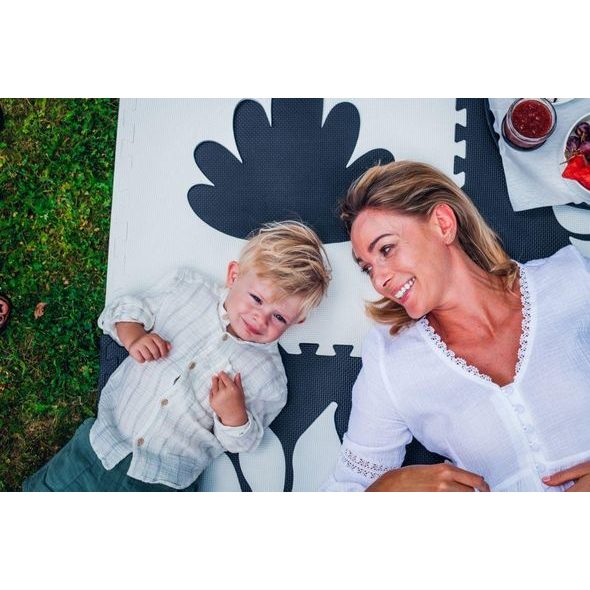 MOMI HRACÍ PODLOŽKA PĚNOVÉ PUZZLE FELI ČERNÉ - HRACÍ PODLOŽKY NA ZEM - SPINKÁNÍ