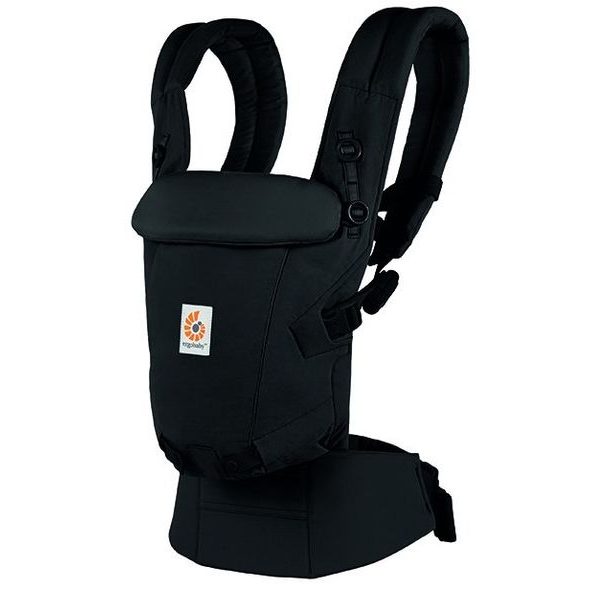 ERGOBABY ADAPT SOFT TOUCH COTTON ONYX BLACK - ERGONOMICKÁ NOSÍTKA - NOŠENÍ & SPORT