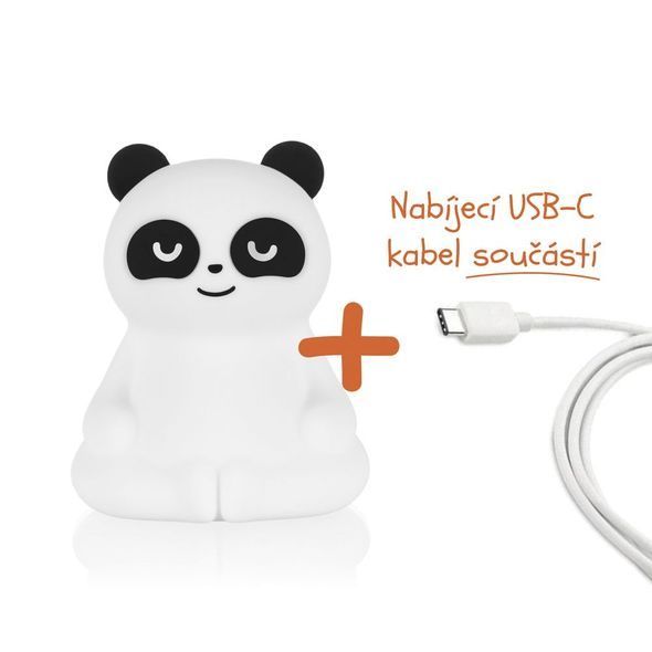 ZOPA SILIKONOVÁ LED NOČNÍ LAMPIČKA VEL. M - NOČNÍ SVĚTLA - SPINKÁNÍ