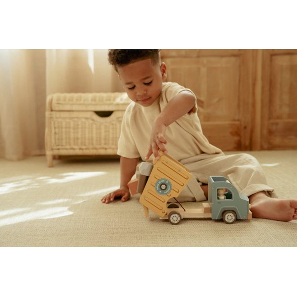 LITTLE DUTCH NÁKLAĎÁK SE SKLÁPĚČKOU DŘEVĚNÝ - LITTLE DUTCH - PRO DĚTI