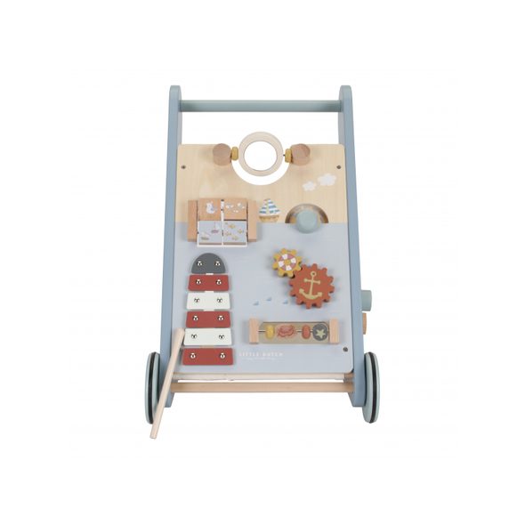 LITTLE DUTCH CHODÍTKO S AKTIVITAMI DŘEVĚNÉ NÁMOŘNICKÝ ZÁLIV - CHODÍTKA - PRO DĚTI