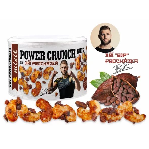 OŘÍŠKY Z PECE - COCOA BEANS POWER CRUNCH JIRKY PROCHÁZKY - SLANÉ ZOBÁNÍ - PRO MAMINKY