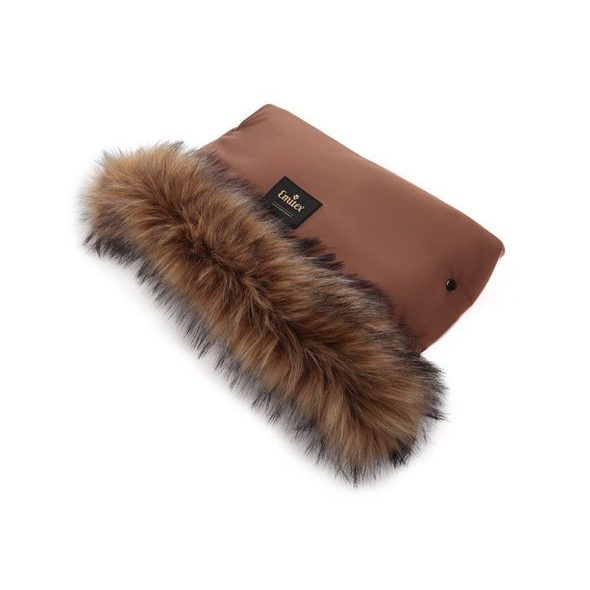 EMITEX RUKÁVNÍK LUXURY SOFT CAMEL - RUKÁVNÍKY NA KOČÁREK - KOČÁRKY A PŘÍSLUŠENSTVÍ