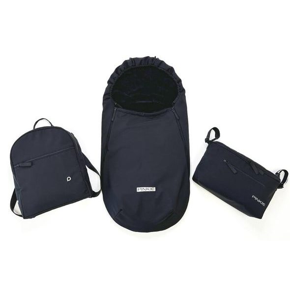 PINKIE ORGANIZÉR SOFTSHELL BLACK CLOSED - ORGANIZÉRY A KOŠÍKY - KOČÁRKY A PŘÍSLUŠENSTVÍ