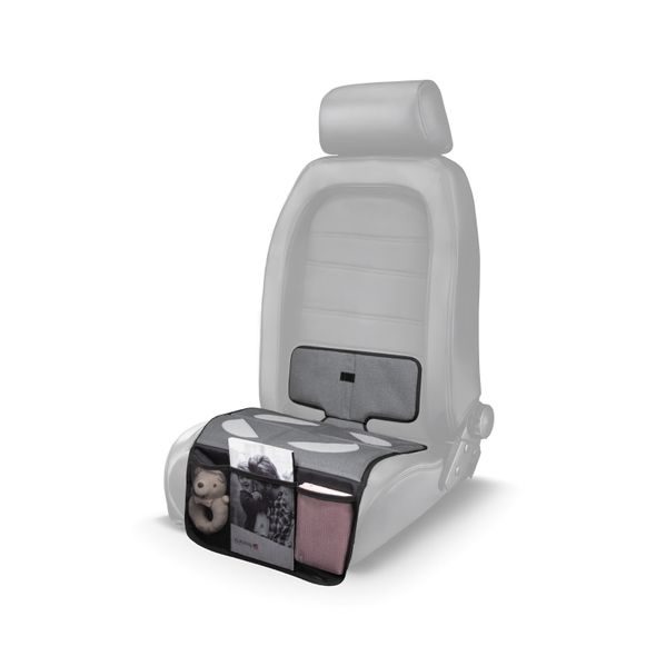 ZOPA OCHRANA SEDADLA POD AUTOSEDAČKU S KAPSOU NA TABLET OMYVATELNÁ, GREY - CHRÁNIČE SEDADLA - AUTOSEDAČKY A PŘÍSLUŠENSTVÍ