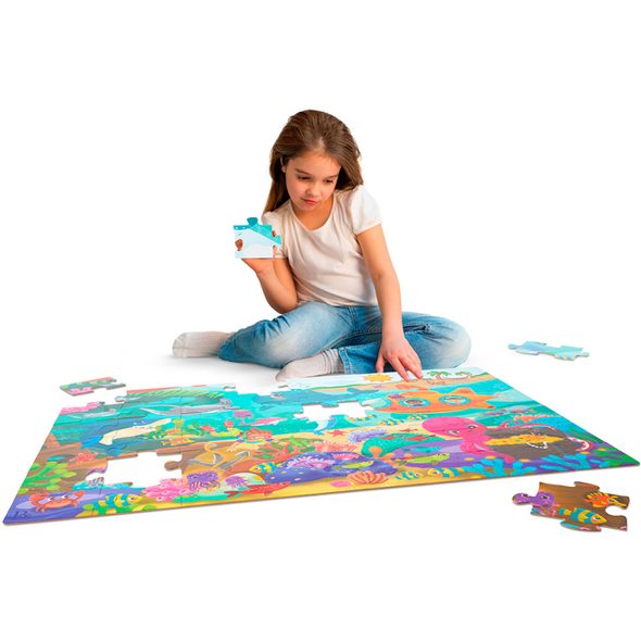 B-TOYS PUZZLE MAXI 48 KS PODMOŘSKÝ SVĚT - PUZZLE - PRO DĚTI