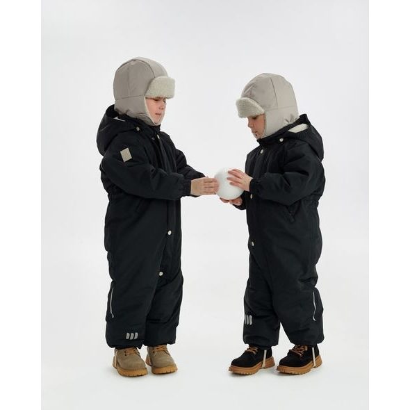 LEOKID ZIMNÍ KOMBINÉZA LINN BLACK COAL VEL. 12 - 18 MĚSÍCŮ (VEL. 80) - ZIMNÍ KOMBINÉZY - PRO DĚTI