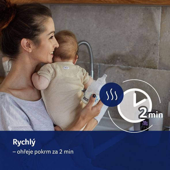 LOVI ELEKTRICKÝ OHŘÍVAČ LAHVÍ BÍLÝ - OHŘÍVAČKY MLÉKA A STRAVY - KRMENÍ