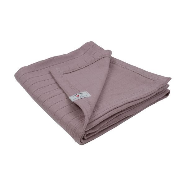 LODGER SWADDLER SOLID ROSE 70 X 70 CM - ZAVINOVACÍ PLENY / OSUŠKY VELKÉ - PŘEBALOVÁNÍ