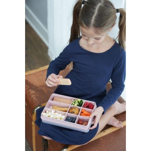 MELII SNACKLE BOX KRABIČKA NA SVAČINU 1368 ML - RŮŽOVÁ - KRABIČKY NA SVAČINU - KRMENÍ
